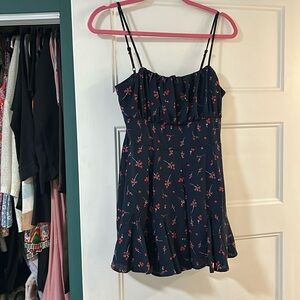 NWOT Blue Rain Romper